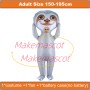 Inflatable Three-toed Sloth Mascot Costume