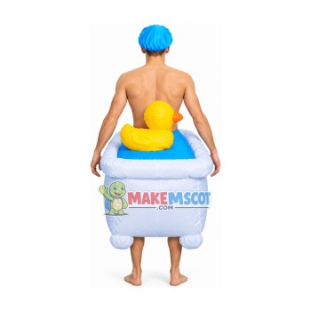 Bathtub Full of Water Inflatable Mascot Costume Bathtub Full of Water Inflatable Mascot Costume
