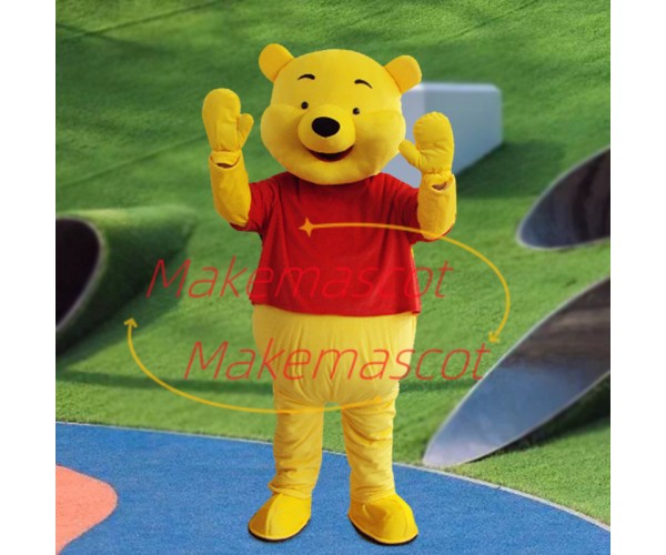 Winnie The Pooh Mascot Fashion Cartoon Costume Winnie The Pooh Mascot Fashion Cartoon Costume