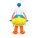 Riding Swimming Yellow Duck Inflatable Mascot Costume Riding Swimming Yellow Duck Inflatable Mascot Costume
