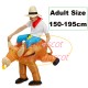 Riding Spanish Bull Inflatable Mascot Costume Riding Spanish Bull Inflatable Mascot Costume