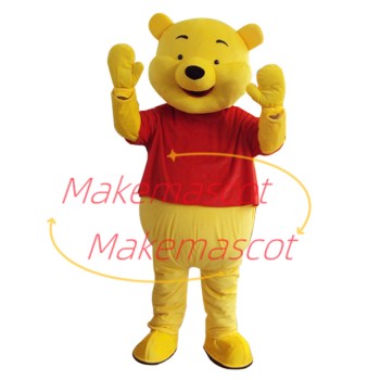 Winnie The Pooh Mascot Fashion Cartoon Costume Winnie The Pooh Mascot Fashion Cartoon Costume