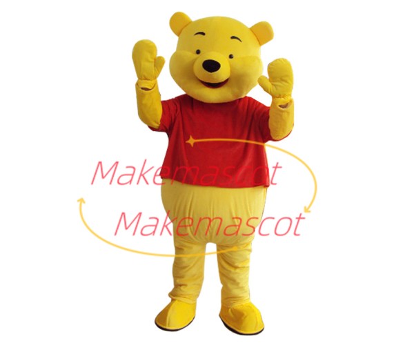 Winnie The Pooh Mascot Fashion Cartoon Costume Winnie The Pooh Mascot Fashion Cartoon Costume