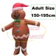 Christmas Gingerbread Man Inflatable Mascot Costume Christmas Gingerbread Man Inflatable Mascot Costume