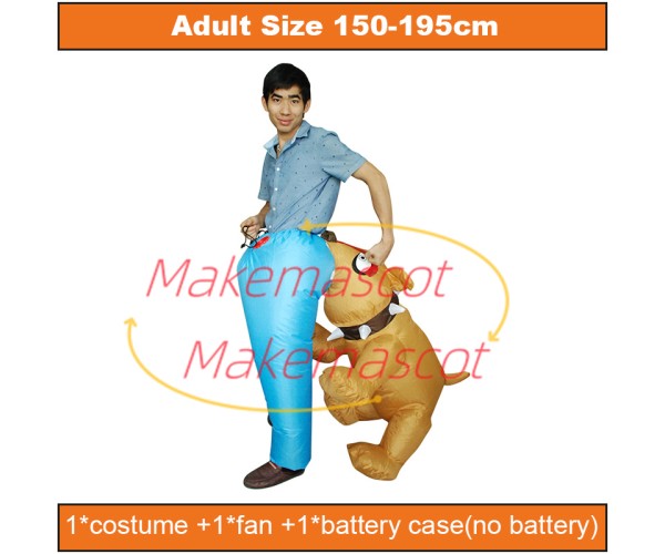 Interesting Inflatable Biting Dog Mascot Costume Interesting Inflatable Biting Dog Mascot Costume