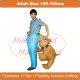 Interesting Inflatable Biting Dog Mascot Costume