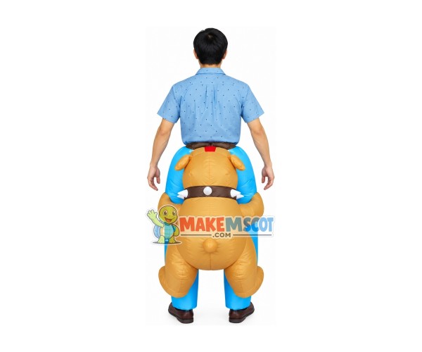 Interesting Inflatable Biting Dog Mascot Costume