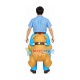 Interesting Inflatable Biting Dog Mascot Costume