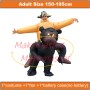 Riding Wild Chimpanzee Mascot Costume Inflatable