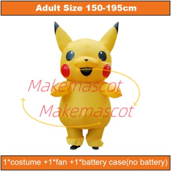 Inflatable Pikachu Mascot Costume for Adult Inflatable Pikachu Mascot Costume for Adult