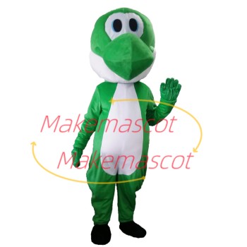 Navie The Green Baby Dinosaur Mascot Costume