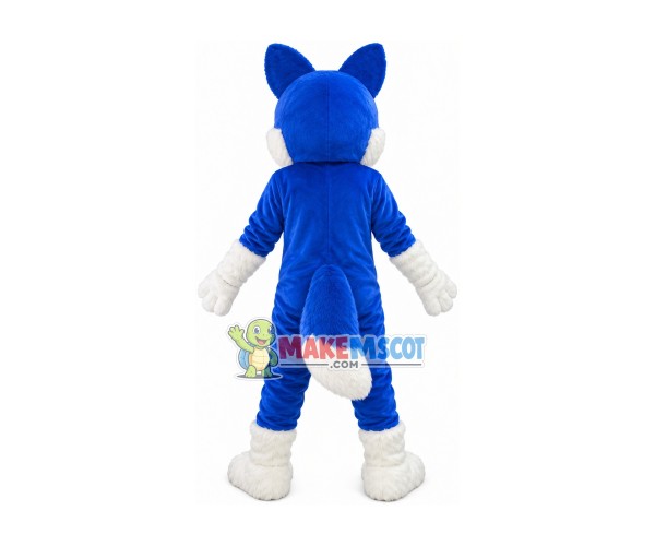 Domestic Lively Furry Husky Mascot Costume Domestic Lively Furry Husky Mascot Costume
