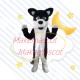 Domestic Lively Furry Husky Mascot Costume Domestic Lively Furry Husky Mascot Costume