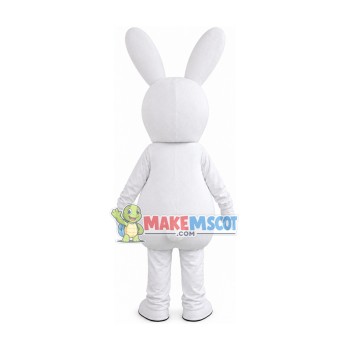 Crazy Rabbid With Big Teeth Mascot Costume