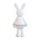 Crazy Rabbid With Big Teeth Mascot Costume Crazy Rabbid With Big Teeth Mascot Costume