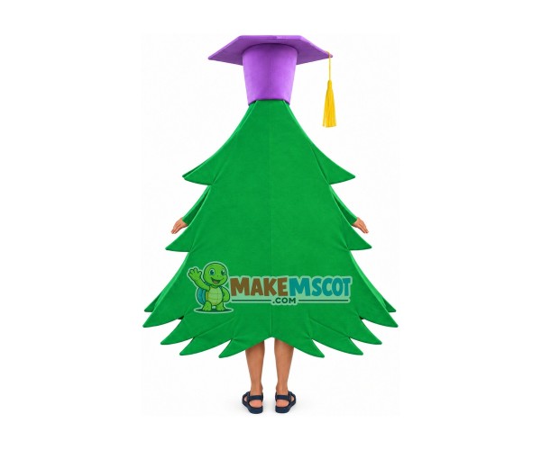 Christmas Doctor Pine Tree Mascot Costume Christmas Doctor Pine Tree Mascot Costume