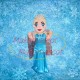 Snow Queen Elsa Wearing Cloak Mascot Costume Snow Queen Elsa Wearing Cloak Mascot Costume