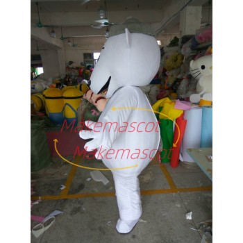 Polar Bear of Luxurious Mattress Mascot Costume