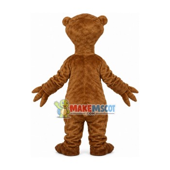 Cheerful Sloth With Good Mood Mascot Costume Cheerful Sloth With Good Mood Mascot Costume