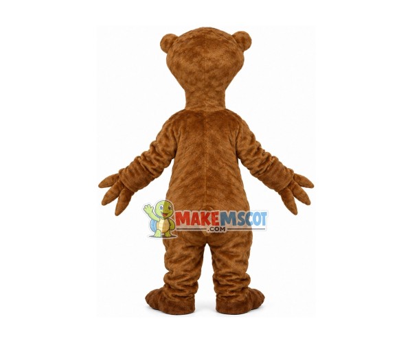 Cheerful Sloth With Good Mood Mascot Costume Cheerful Sloth With Good Mood Mascot Costume