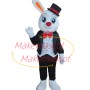 Gentleman Rabbit In Formal Wear Mascot Costume