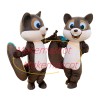Festive Squirrel In The Forest Mascot Costume