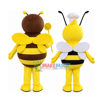 Agreeable The Lightweight Bee Mascot Costume Agreeable The Lightweight Bee Mascot Costume