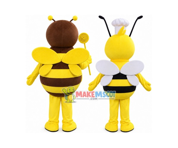 Agreeable The Lightweight Bee Mascot Costume Agreeable The Lightweight Bee Mascot Costume