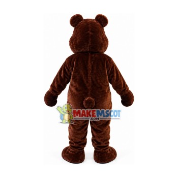 Forest Brown Misha Bear Mascot Costume Forest Brown Misha Bear Mascot Costume