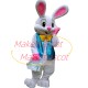 Halloween Shy Bunny Carrying Basket Mascot Costume Halloween Shy Bunny Carrying Basket Mascot Costume