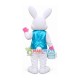 Halloween Shy Bunny Carrying Basket Mascot Costume