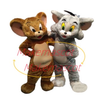 Fashion Cartoon Tom & Jerry Mascot Costume