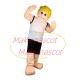 Strong Sports Foreign Man Mascot Costume Strong Sports Foreign Man Mascot Costume
