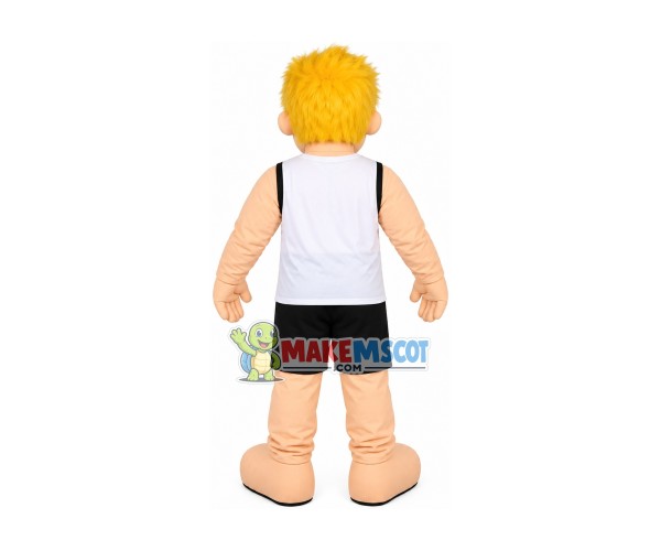 Strong Sports Foreign Man Mascot Costume Strong Sports Foreign Man Mascot Costume