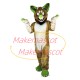 Scary Look The Brown Wild Wolf Mascot Costume