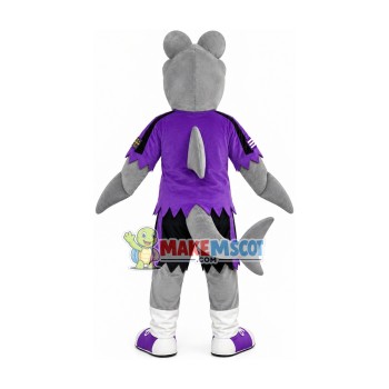 The Ace Shark of Cavaliers Mascot Costume The Ace Shark of Cavaliers Mascot Costume