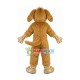 The Marked Brown Furry Dog Mascot Costume The Marked Brown Furry Dog Mascot Costume