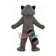 Cheerful Playing The Furry Raccoon Mascot Costume