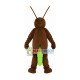 Kind Smiling Brown & Green Ant Mascot Costume Kind Smiling Brown & Green Ant Mascot Costume