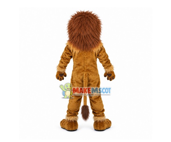 Gentle The Violent Muscle Lion Mascot Costume Gentle The Violent Muscle Lion Mascot Costume