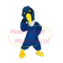 Blue Bird Wearing Square Scarf Mascot Costume