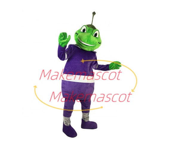 Mysterious Alien In The Purple Suit Mascot Costume Mysterious Alien In The Purple Suit Mascot Costume