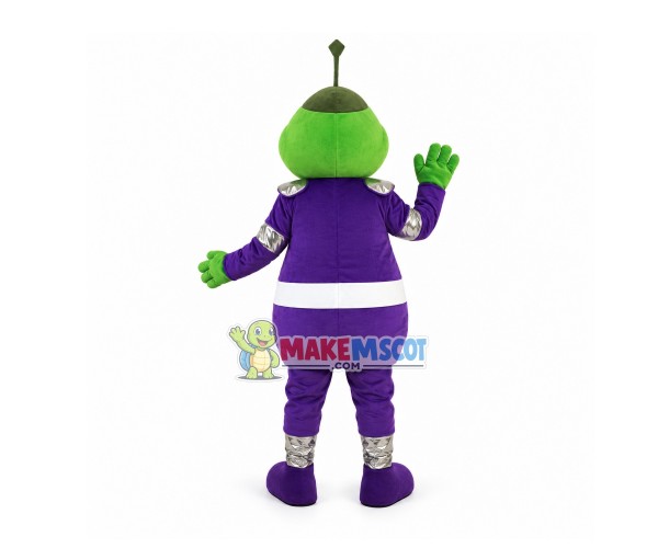 Mysterious Alien In The Purple Suit Mascot Costume Mysterious Alien In The Purple Suit Mascot Costume