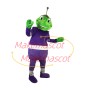 Mysterious Alien In The Purple Suit Mascot Costume