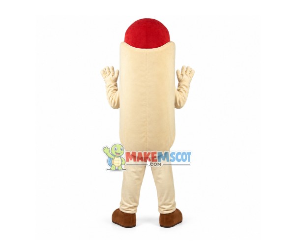 Slice of Pancake With Sausage Mascot Costume