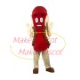 Slice of Pancake With Sausage Mascot Costume
