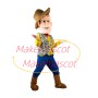 Optimistic Cowboy Woody Cartoon Mascot Costume