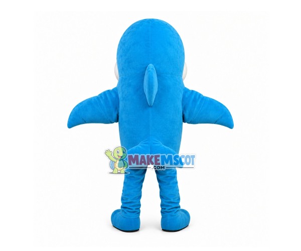 Walking Version of Cute Dolphin Mascot Costume Walking Version of Cute Dolphin Mascot Costume