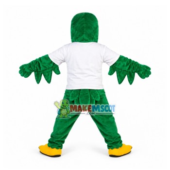 University Green Power Eagle Mascot Costume University Green Power Eagle Mascot Costume