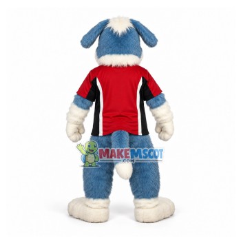 Player Dog Following the Rules Mascot Costume